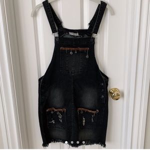 LF Black Overall Dress